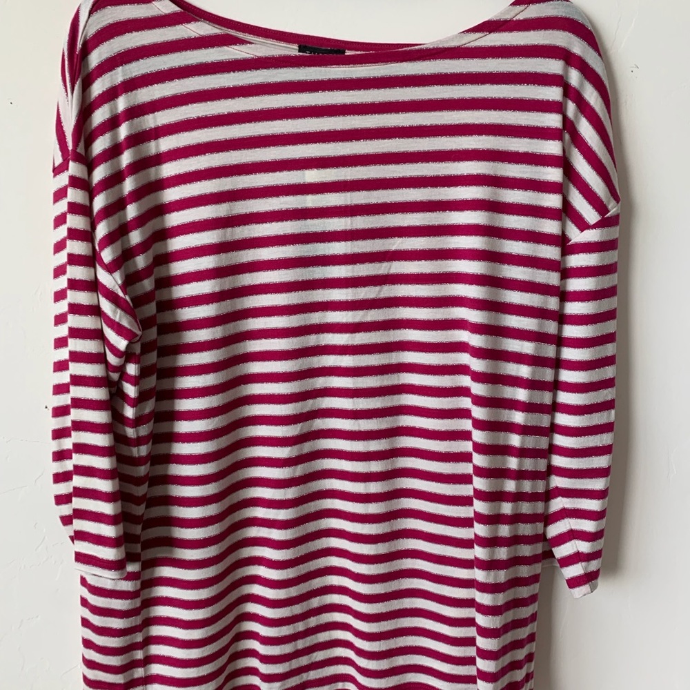 NWT Talbots L striped t-shirt